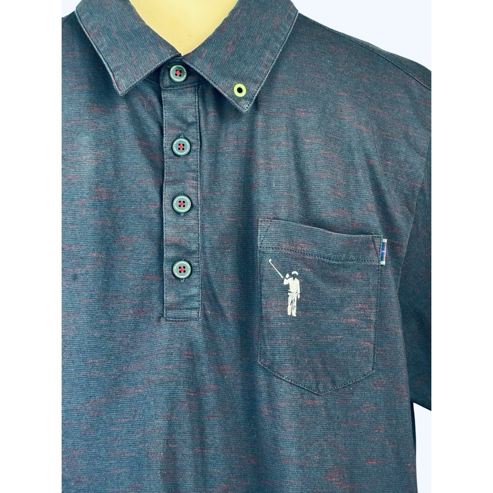 William Murray Classic Solid Short Sleeve Golf Po… - image 4